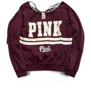 PINK Victoria's Secret Burgundy Sweatshirt